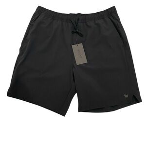 NWT Bad Birdie Men's Active Shorts Black